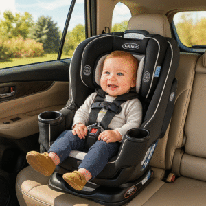 Graco Extend2Fit Convertible Baby Car Seat