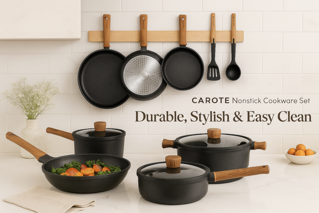 carote pots and pans set nonstick​